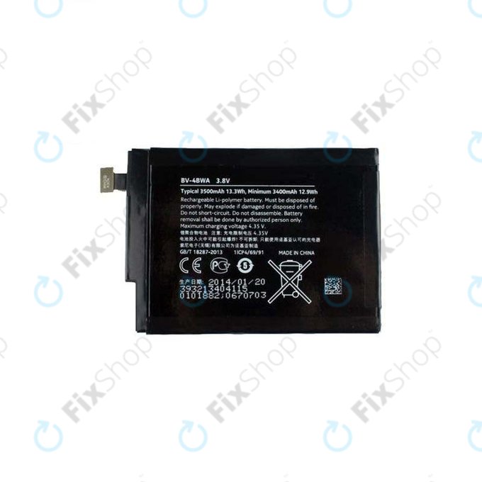 Nokia Lumia 1320 - Akkumulátor BV-4BWA 3500mAh