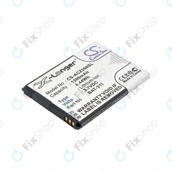 Akkumulátor Acer Liquid Z200, BAT-311, Li-ion, 3.7V, 1200mAh, HQ
