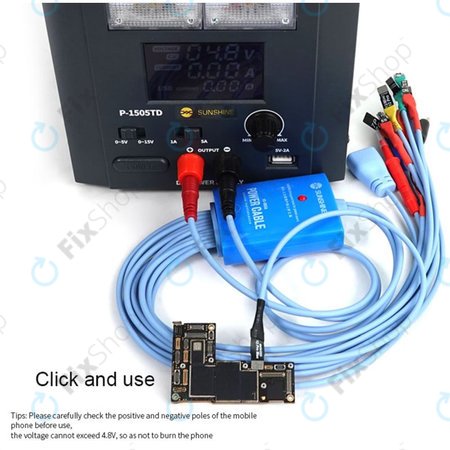 SunShine SS-905A - Tápkábel Készlet (iPhone 5S - 12 Pro Max, Samsung)