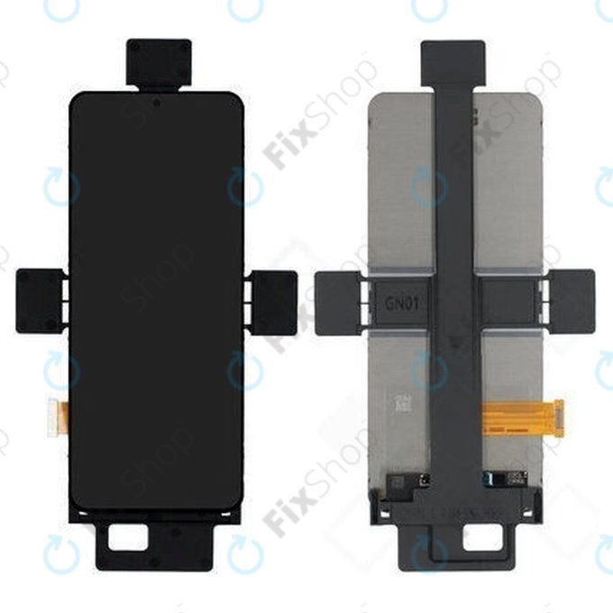 Samsung Galaxy Z Flip 7 FE F761B - LCD Kijelző + Érintőüveg - GH82-37735A Genuine Service Pack