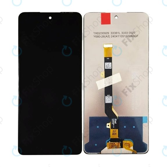 Tecno Spark 20 Pro - LCD Kijelző + Érintőüveg TFT