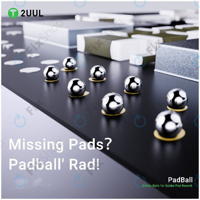 Forrasztógolyók Android szervizhez, 2UUL PB02