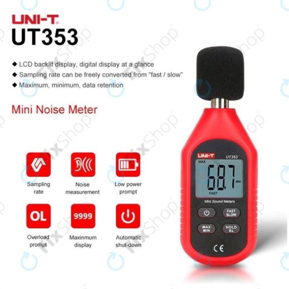 UNI-T UT353 - Kompakt Hangszintmérő