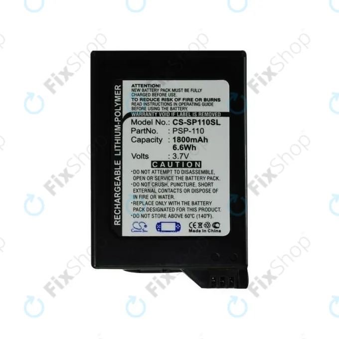 Sony Playstation Portable 1000 - Akkumulátor PSP-110 1800mAh HQ