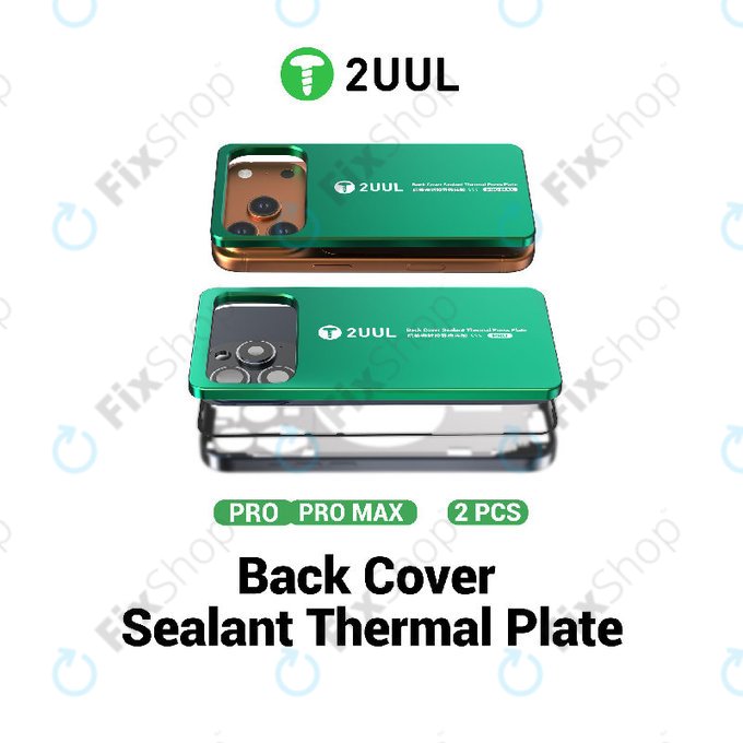 Hőpréselő lap hátlap ragasztáshoz, 2UUL DA68, 2db/csomag