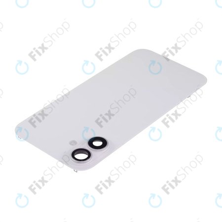 Apple iPhone 16 Plus - Hátsó üveg + Kamera lencse + Fémlemez + Magsafe mágnes (White)
