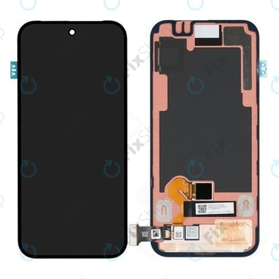 Google Pixel 9 - LCD Kijelző + Érintőüveg + Keret - G949-00947-00 Genuine Service Pack