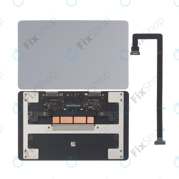 Trackpad komplett MacBook Air 13", A3113 (2024), Space Gray, 661-40274, Genuine Apple