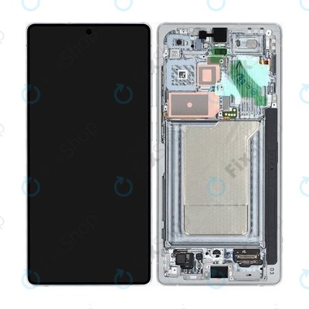 Samsung Galaxy S25 Ultra - LCD Kijelző + Érintőüveg + Keret (Titanium Silverblue) OLED