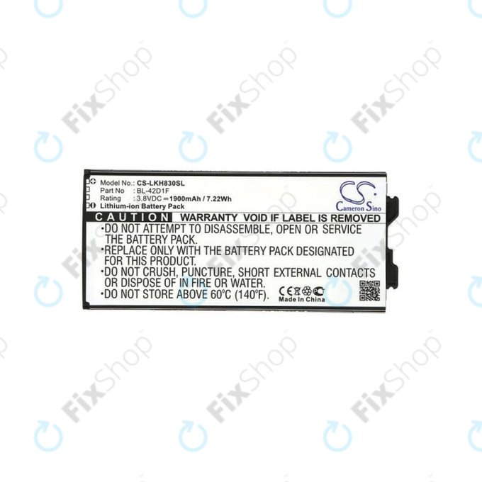 LG G5 H850 - Akkumulátor BL-42D1F 1900mAh HQ