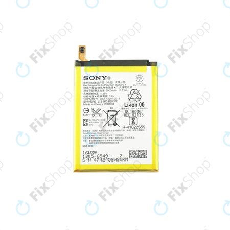 Sony Xperia XZ F8331 - Akkumulátor LIS1632ERPC 2900mAh - 1305-6549 Genuine Service Pack