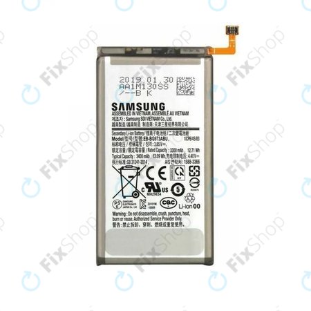 Samsung Galaxy S10 G973F - Akkumulátor EB-BG973ABU 3400mAh - GH82-18826A Genuine Service Pack