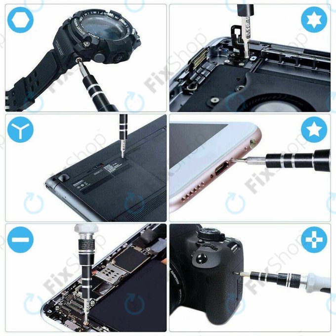 Kingsdun - Professzionális Csavarhúzó Készlet 117in1