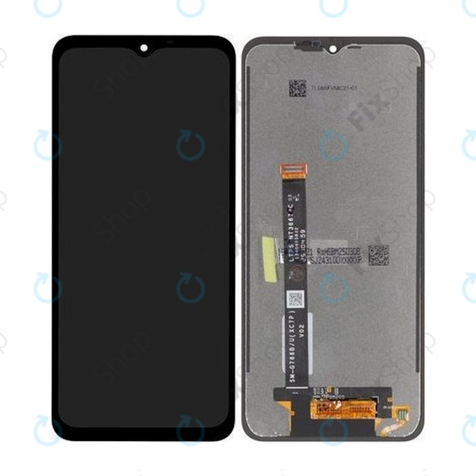 Samsung Galaxy Xcover 7 Pro G766B - LCD Kijelző + Érintőüveg - GH82-37375A Genuine Service Pack