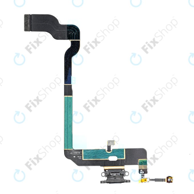 Apple iPhone XS - Töltő Csatlakozó + Flex Kábel (Space Gray)