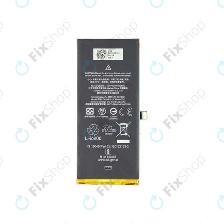 Google Pixel 4a 5G - Akkumulátor G025E 3885mAh - G823-00201-01 Genuine Service Pack