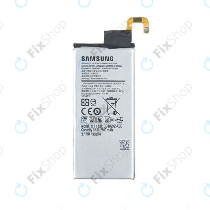 Samsung Galaxy S6 Edge G925F - Akkumulátor EB-BG925ABE 2600mAh - GH43-04420A, GH43-04420B Genuine Service Pack