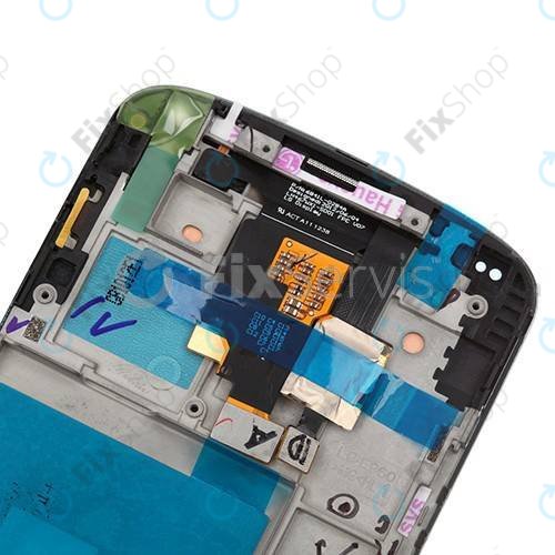 LG Nexus 4 E960 - LCD Kijelző + Érintőüveg + Keret (Black) TFT