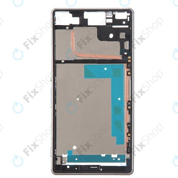 Sony Xperia Z3 D6603 - Középső Keret (Black)