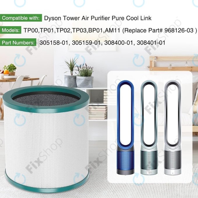 Dyson Purifier Cool-series, Pure Cool-series - HEPA szűrő (Aktív szén)
