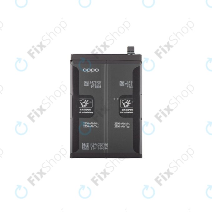 Akkumulátor, Oppo Reno 7 5G, Find X5 Lite, 4500mAh, 4909886, Genuine Service Pack