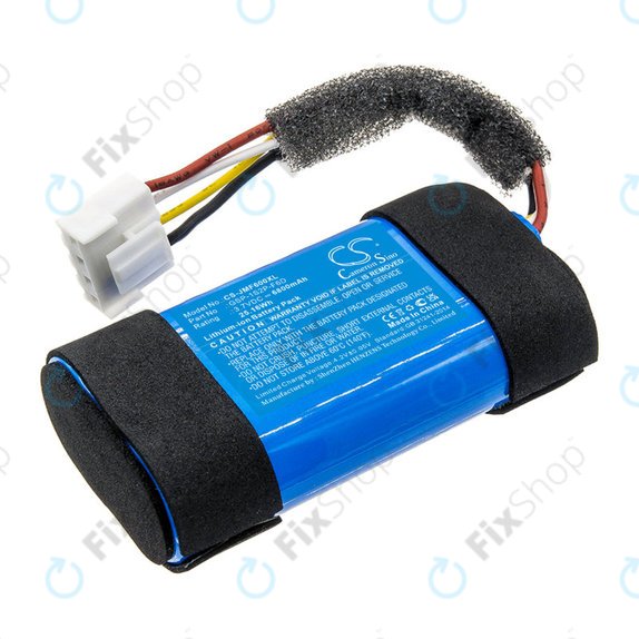 Akkumulátor JBL Flip 6, 6800mAh, Li-Ion, 3.7V, GSP-1S2P-F6D, HQ