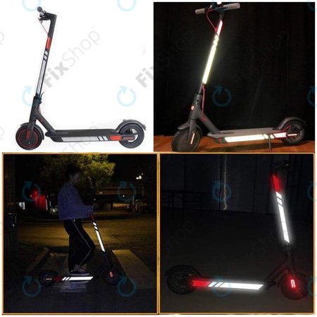 Xiaomi Mi Electric Scooter 1S, 2 M365, Essential, Pro, Pro 2 - Reflexiós Matricák (B)