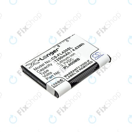 Akkumulátor Fujitsu Siemens Loox N560, N520, N500, 420, 410, 1250mAh, Li-Ion, 3.7V, PL400MB, HQ