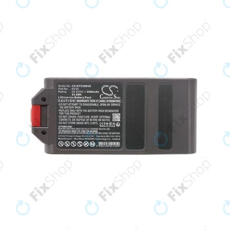 Dyson V12 - Akkumulátor 965470-01 Li-Ion 25.2V 2500mAh HQ