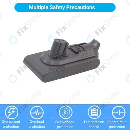 Dyson V12 - Akkumulátor 965470-01 Li-Ion 25.2V 3000mAh