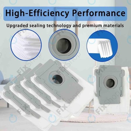 iRobot Roomba e-series, i-series, j-series, s-series - Porzsák (3db)