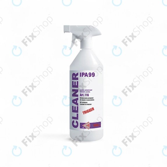 Izopropanol 99%, 1000 ml, szórófejes, Cleanser IPA
