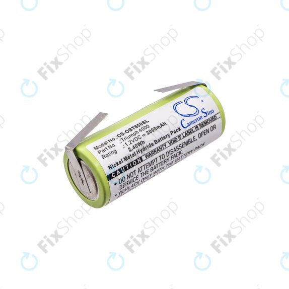 Akkumulátor Oral-B Triumph 4000, 2000mAh, Ni-MH, 1.2V, 3761, HQ