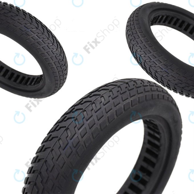 Xiaomi Mi Electric Scooter 1S, 2 M365, Essential, Pro, Pro 2 - Tartós Tömör Tömlő Nélküli Gumiabroncs (Black)