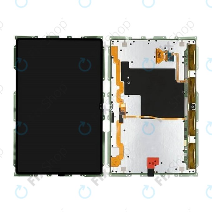 Samsung Galaxy Tab S8 Ultra X900, X906B - LCD Kijelző + Érintőüveg (Graphite) - GH82-27840A Genuine Service Pack