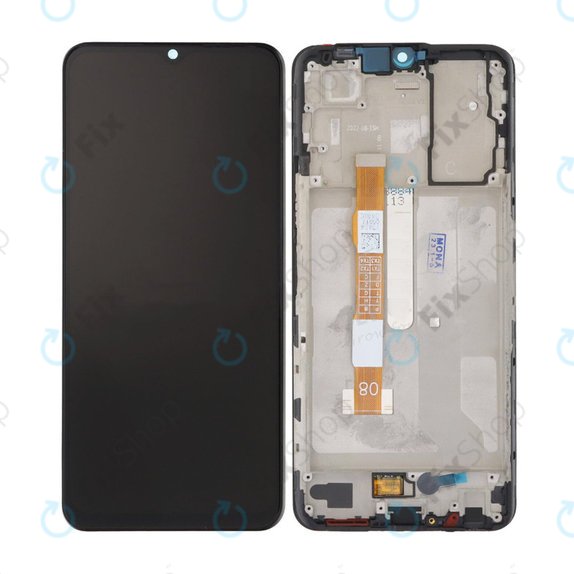 Vivo Y76 5G - LCD Kijelző + Érintőüveg + Keret (Midnight Space) TFT
