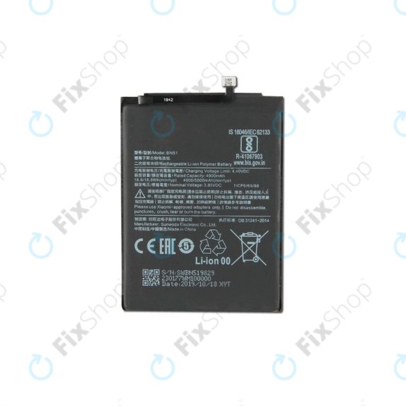Xiaomi Redmi 8, 8A - Akkumulátor BN51 5000mAh