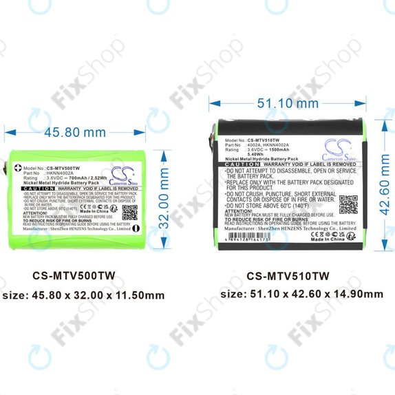 Akkumulátor Motorola Talkabout T280, T200, T82, T82 Extreme, 700mAh, Ni-MH, 3.6V, HKNN4002A, HQ