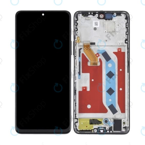 Honor Magic4 Lite - LCD Kijelző + Érintőüveg + Keret (Black) TFT