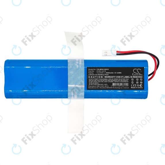 Tesla RoboStar-series, Medion MD-series - Akkumulátor HJ08, HA15 Li-Ion 14.4V 2600mAh HQ