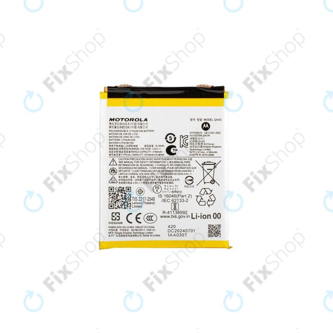 Motorola Edge 50 Neo, ThinkPhone 2025 - Akkumulátor QV43 4300mAh - SB18E23273 Genuine Service Pack