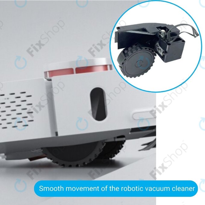 Roidmi EVE Plus - Kerék Motorral (Jobb)(Fekete)