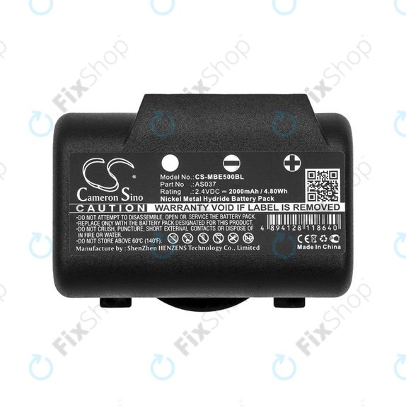 Akkumulátor Imet BE5000, 2000mAh, Ni-MH, 2.4V, AS037, HQ