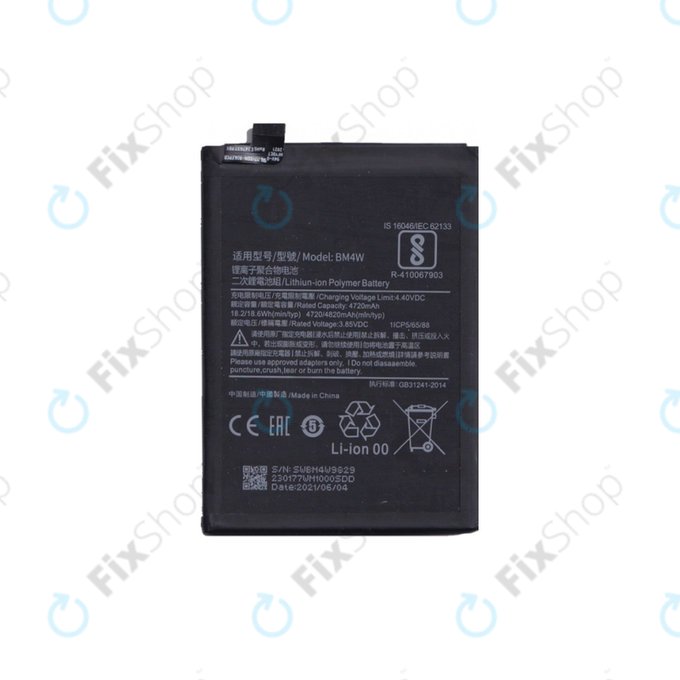 Xiaomi Mi 10T Lite 5G - Akkumulátor BM4W 4820mAh
