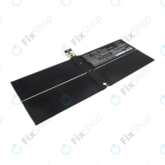 Akkumulátor Microsoft Surface 1769, Microsoft Surface 1782, 5900mAh, Li-Pol, 7.57V, DYNK01, HQ