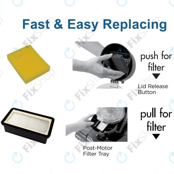 Bissell CleanView, PowerClean, PowerLifter Rewind - Szűrőkészlet 1008