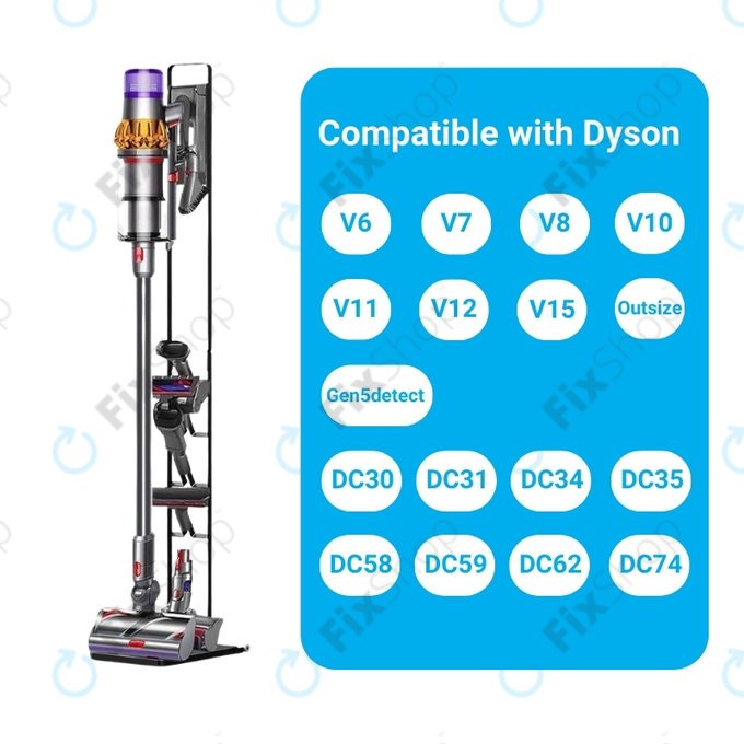 Dyson V-series, Outsize, Gen5detect, DC-series  - Állvány Kerekekkel
