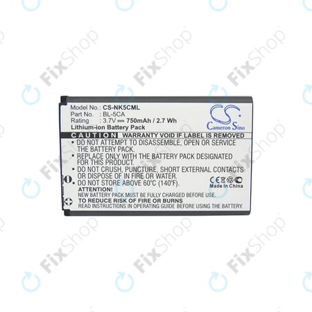 Nokia 3110 Classic - Akkumulátor BL-5C 750mAh HQ