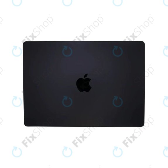 LCD kijelző MacBook Pro 14", A3112, A3185 (2024), első üveggel és fedéllel, Nano-Texture, Space Black, 661-41795, Genuine Apple