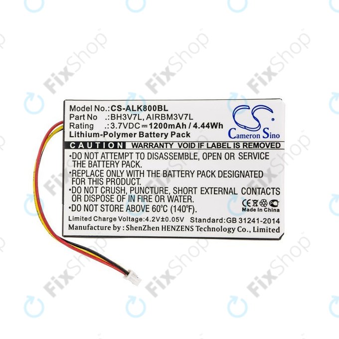 Akkumulátor Autec Air A4, A6, A8, 1200mAh, Li-Pol, 3.7V, BH3V7L, AIRBM3V7L, HQ